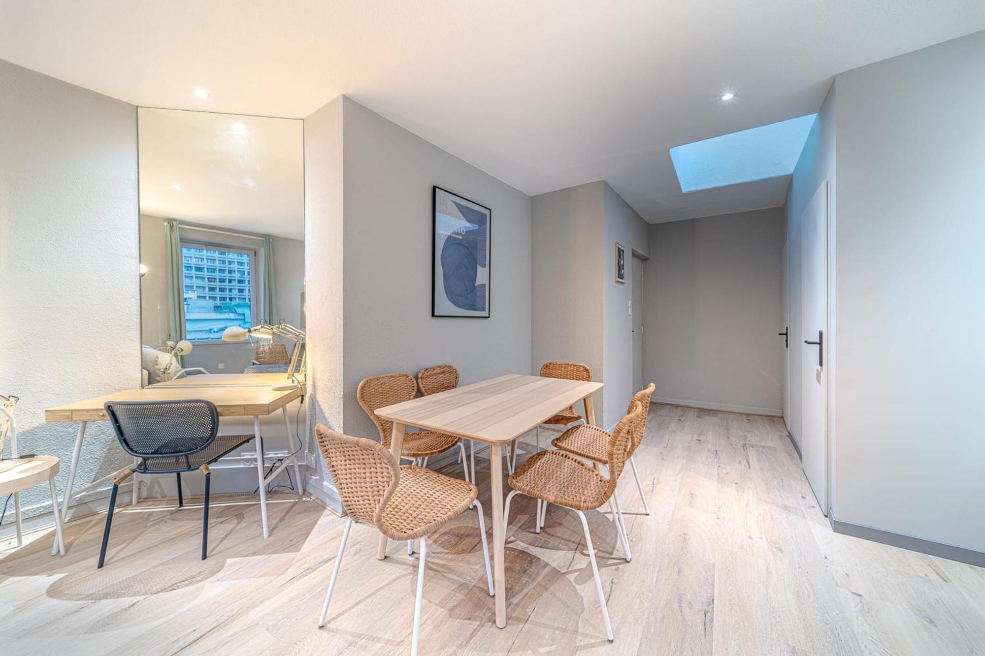 Charming 1-Bedroom Apartment Across From Halles Paul Bocuse & Part-Dieu Lyon Extérieur photo